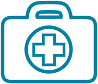 Icon depicting a doctor's bag