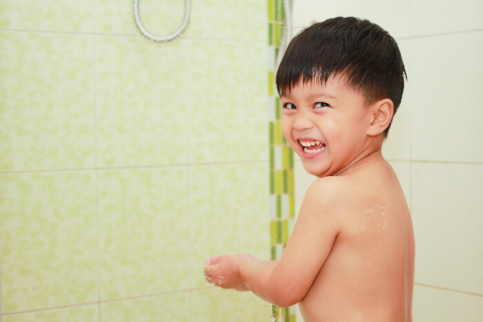 Prevent dry winter skin for your child