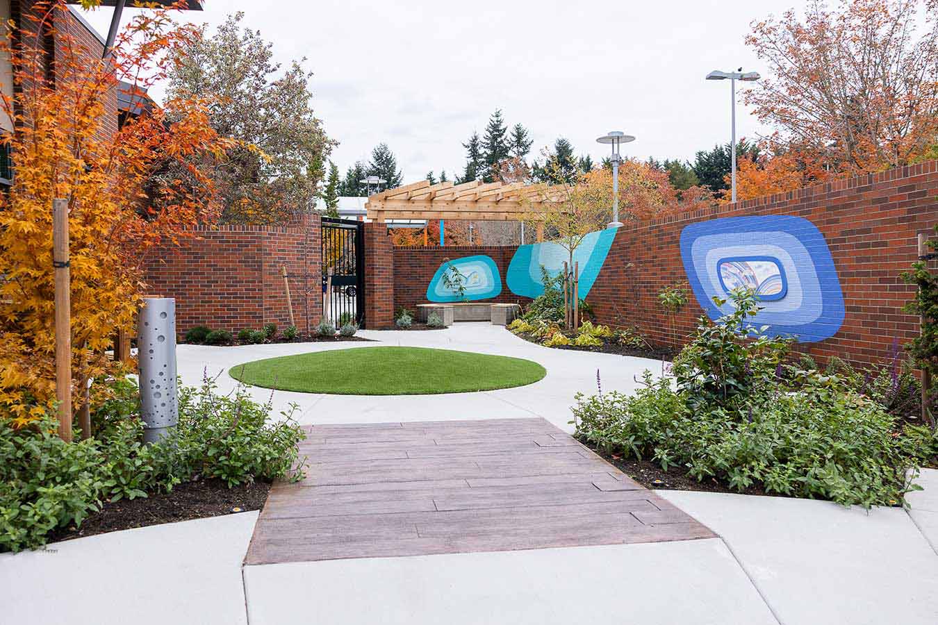 The Sensory Garden at Seattle Children's Magnuson