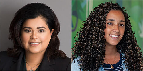 Myra Gregorian, senior vice president and chief people officer and Alicia Adiele, senior director and chief diversity officer.