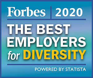 Seattle Children's has been recognized by Forbes as one of the best employers for diversity.