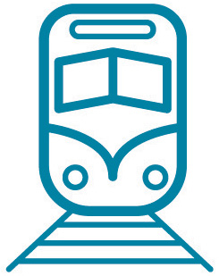 Icon depicting a train