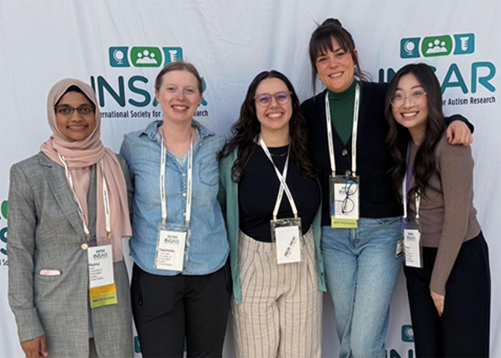 From Left to Right: Raima Amin MD, Rachelle Schneider MSW, Melanie Gomes OTD, Fallon Zollars and Tiana Nguyen