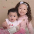 A girl and a sibling