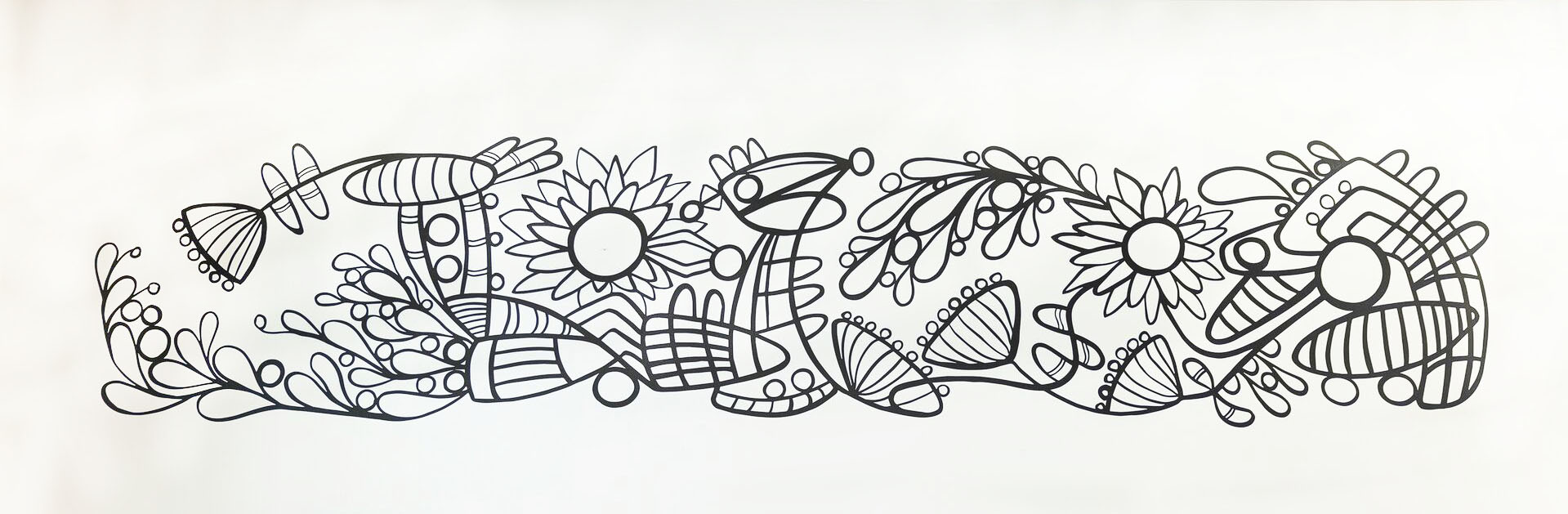 An artistic graphic