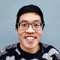A close up photo of Andy Xie