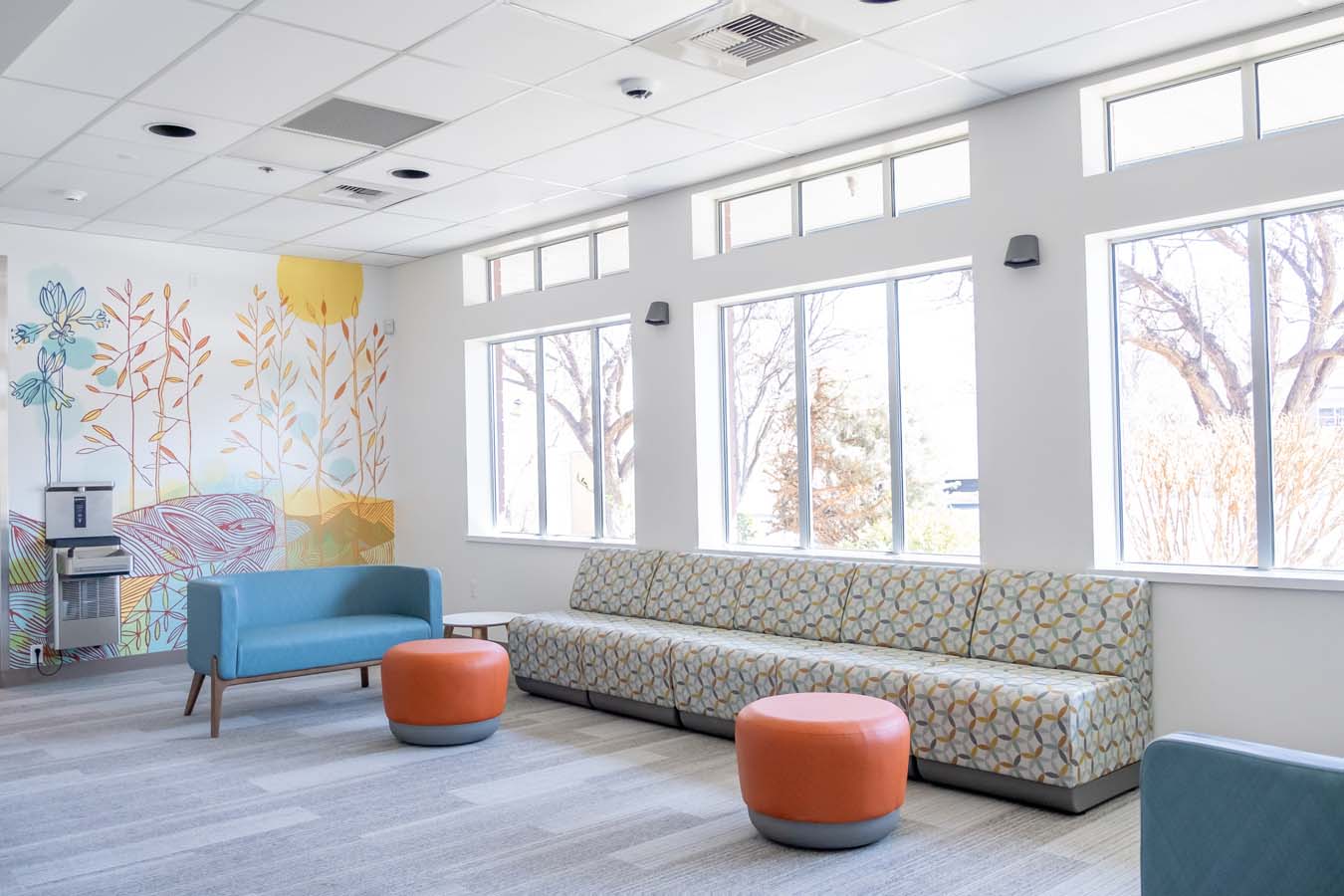 The Tri Cities Clinic's waiting room