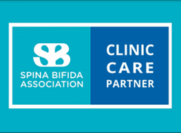 Badge from the Spina Bifida Association for a Clinic Care Partner