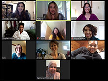 Zoom team meeting Team Zoom Photo