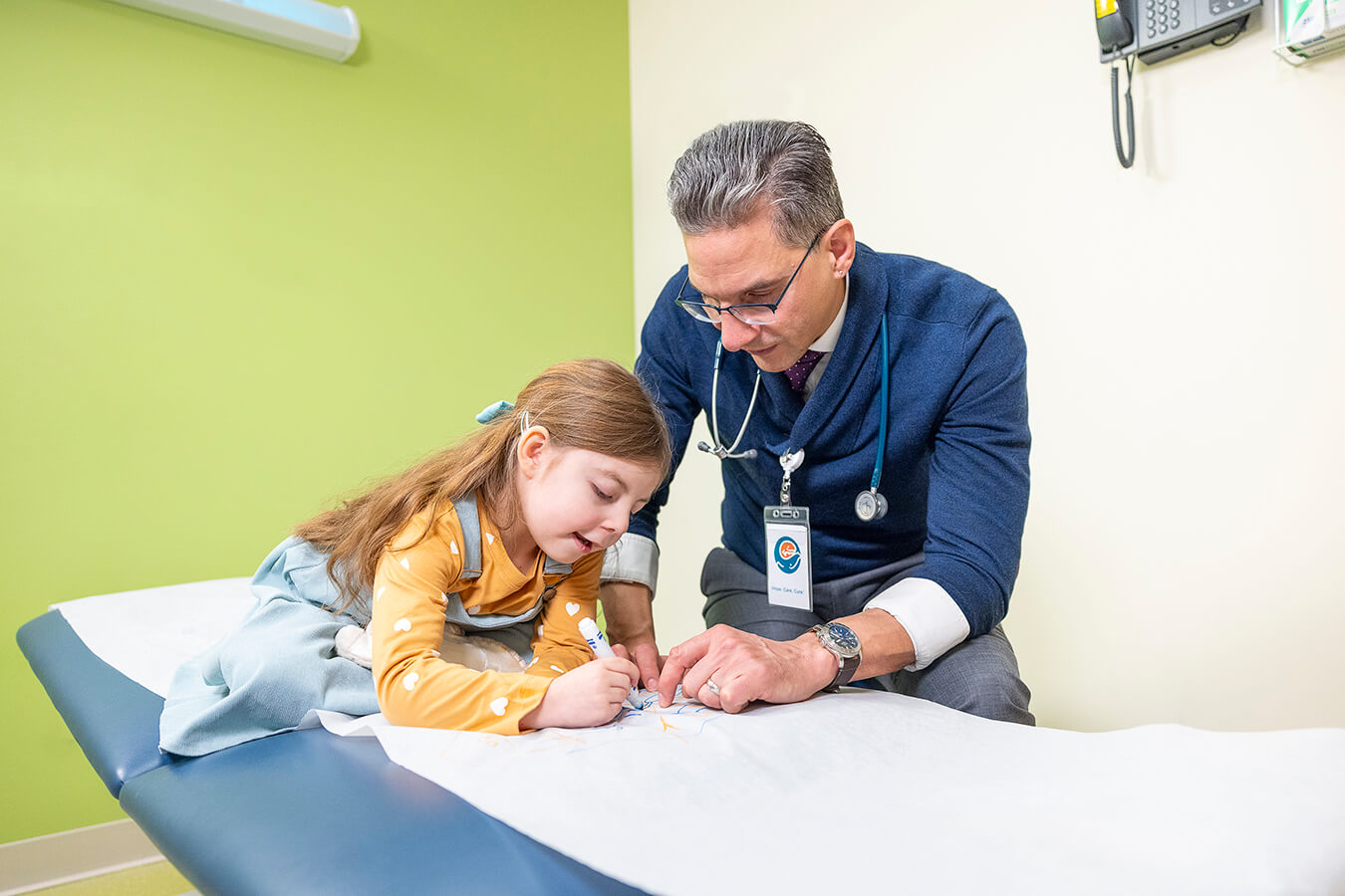 Patient and doctor