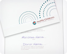 Donation card