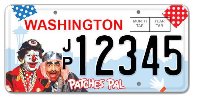 picture of JP Patches license plate
