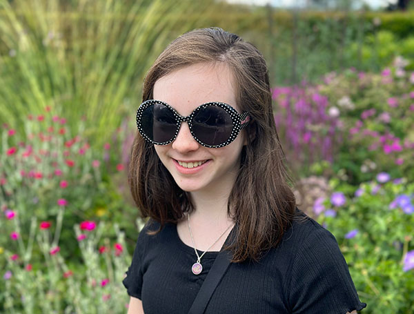 Girl in sunglasses