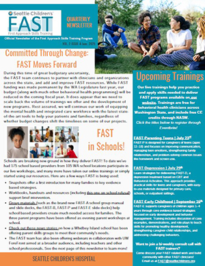 Cover of the June 2025 FAST Newsletter