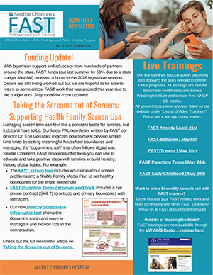 Cover of the March 2026 FAST Newsletter