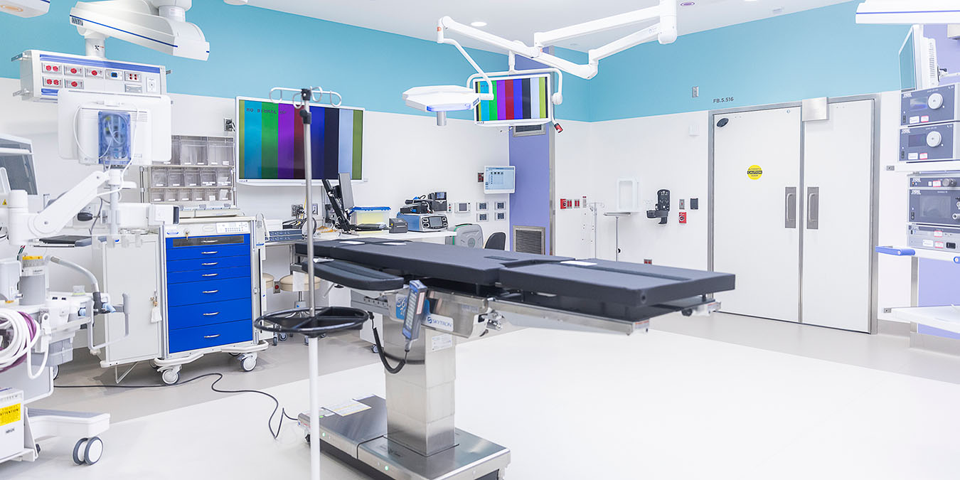 An operating room at Seattle Children's