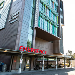 Entrance to Seattle Children's Emergency Department