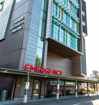 Entrance to Seattle Children's Emergency Department