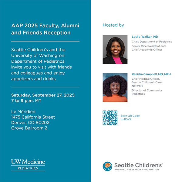 Flyer for the reception