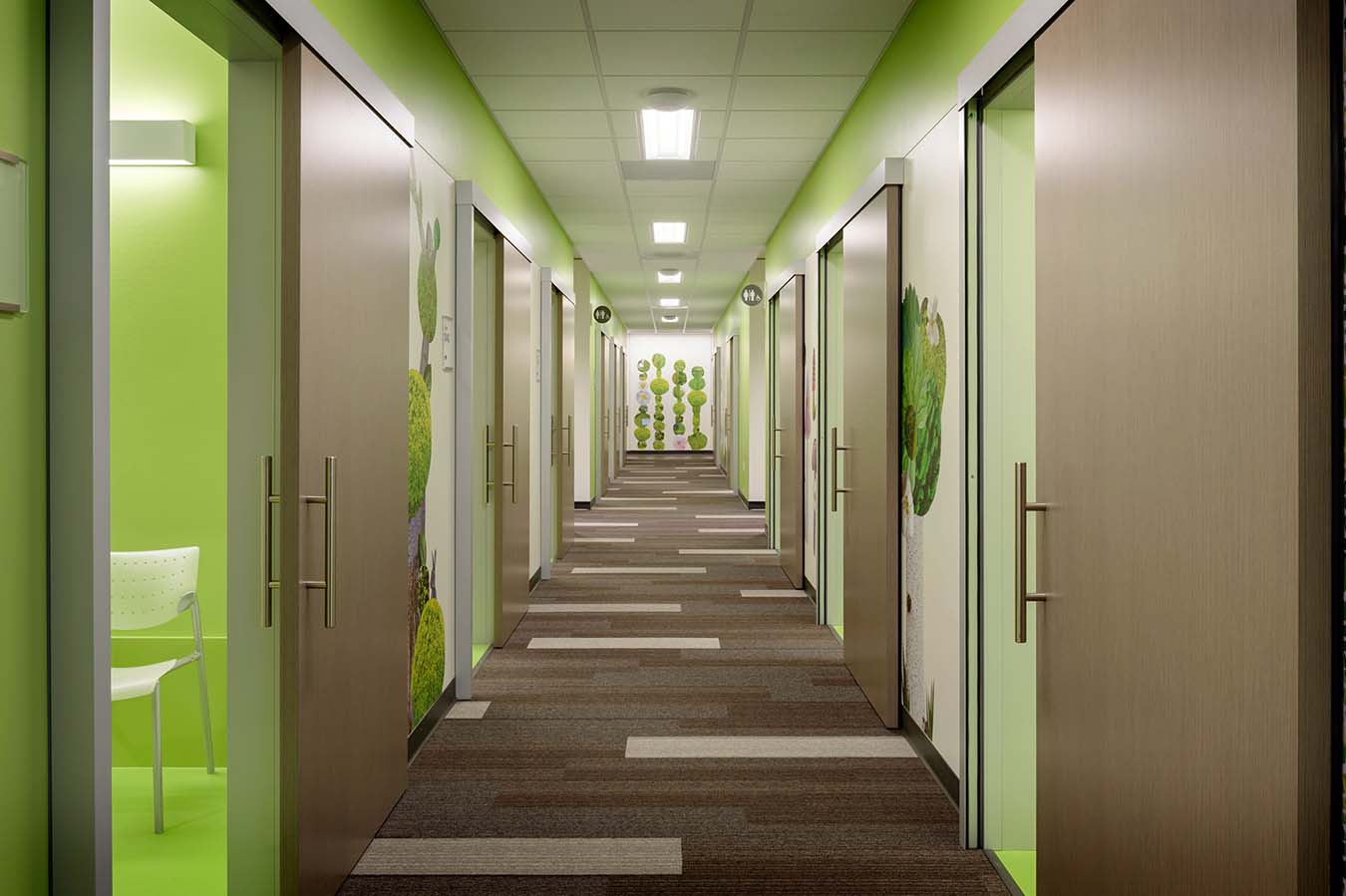 South Clinic Hallway