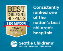 Consistently ranked one of the nation's best children’s hospitals by U.S. News and World Report.