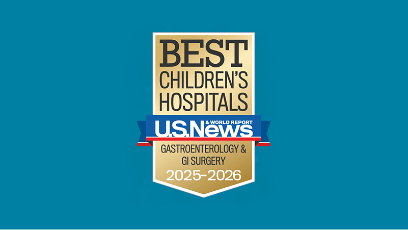 US News and World Report Best Children's Hospitals Badge 2023-2024