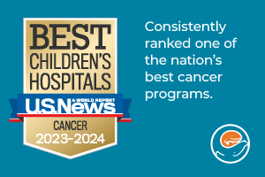 Consistently ranked one of the nation's best cancer programs by US News and World Report