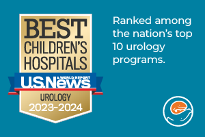 Ranked among the nation's top 10 Urology programs by U.S. News and World Report