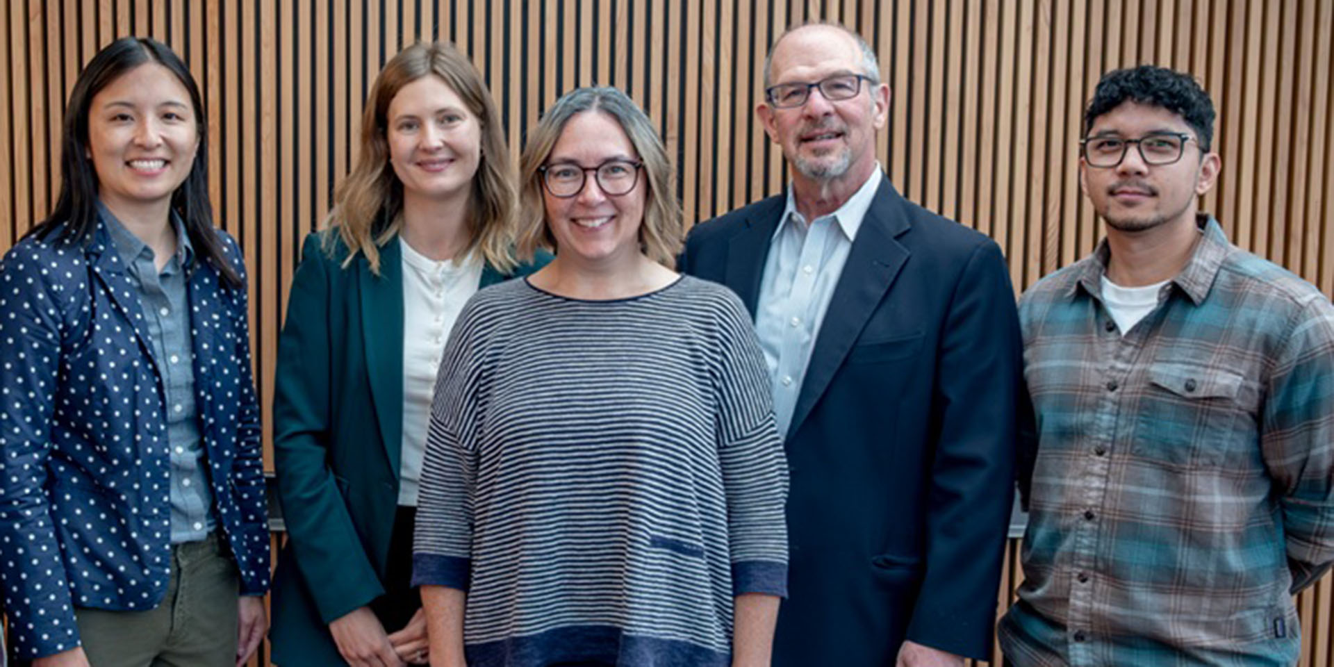 MEmbers of the Wilfond lab pose for a picture