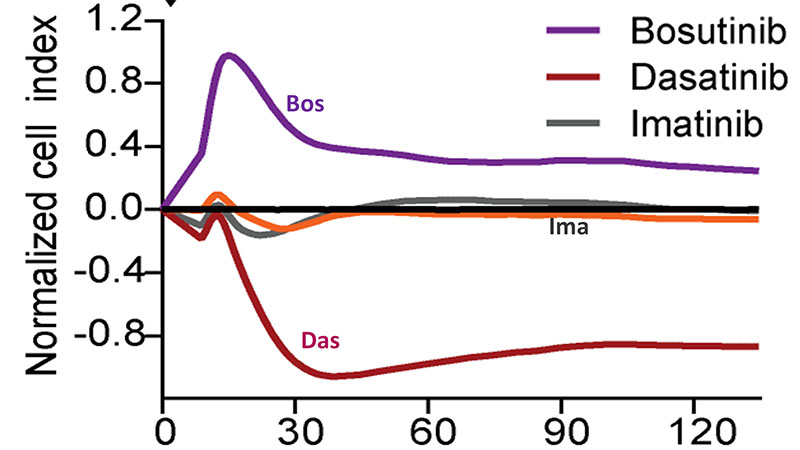 Normalized cell index chart