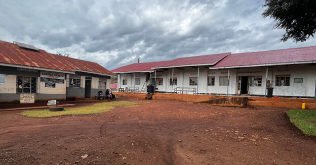 Kenyan clinic buildings
