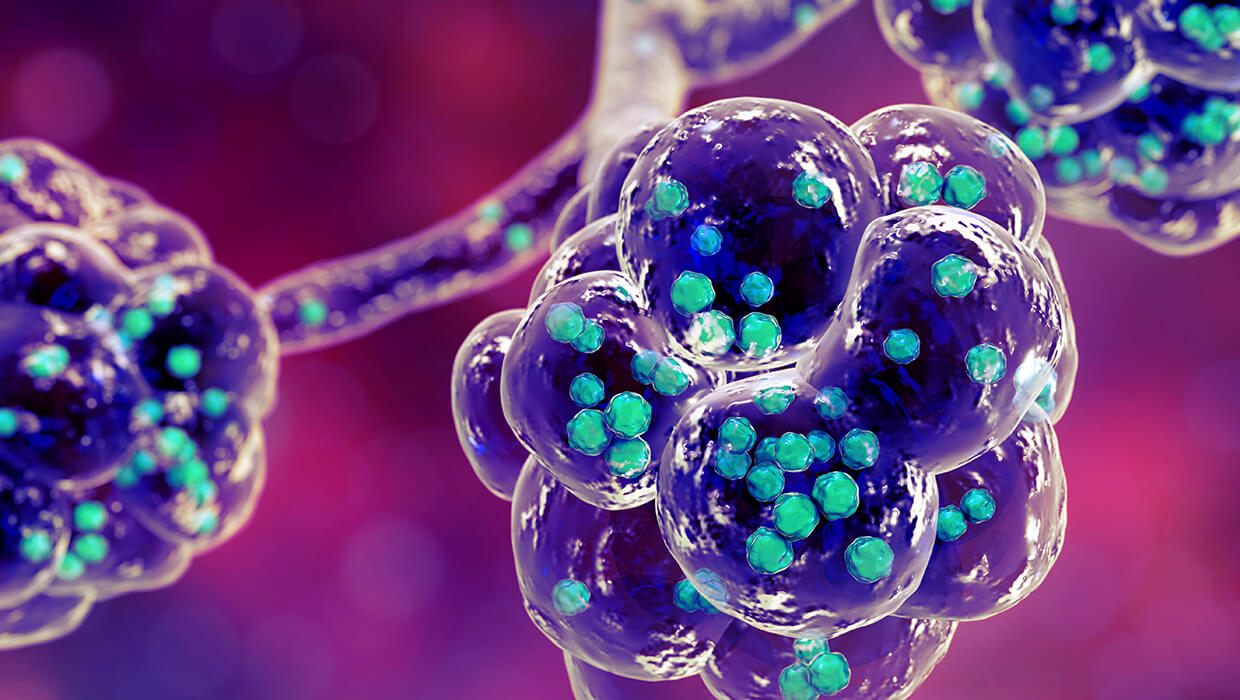 Illustration of viruses