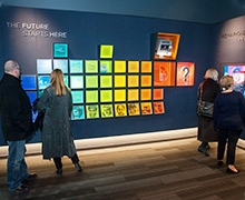 Future Starts Here Artifact Wall Future Starts Here Artifact Wall