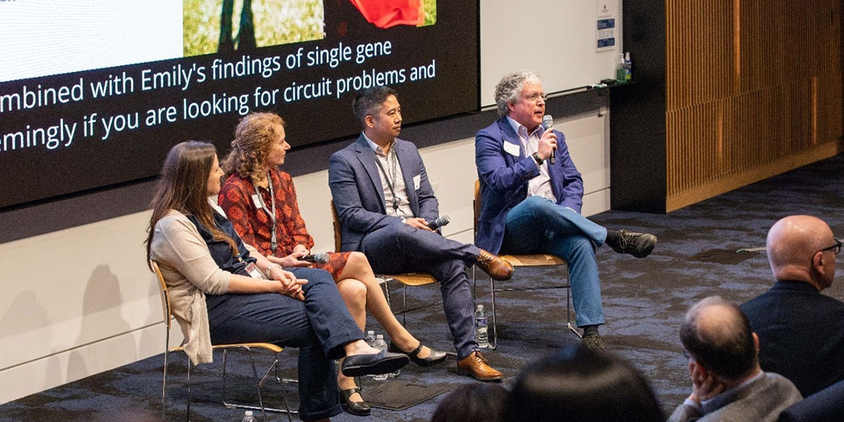 Four panelists answer questions