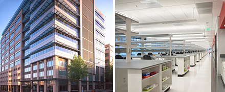 Research facilities diptych