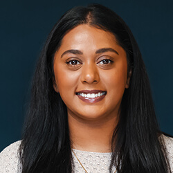 Shivani Gill, MSOL, program coordinator I, intake and specialized services coordinator 