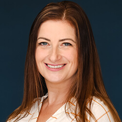 Rainee Selby, MHA, family advocate and case manager 